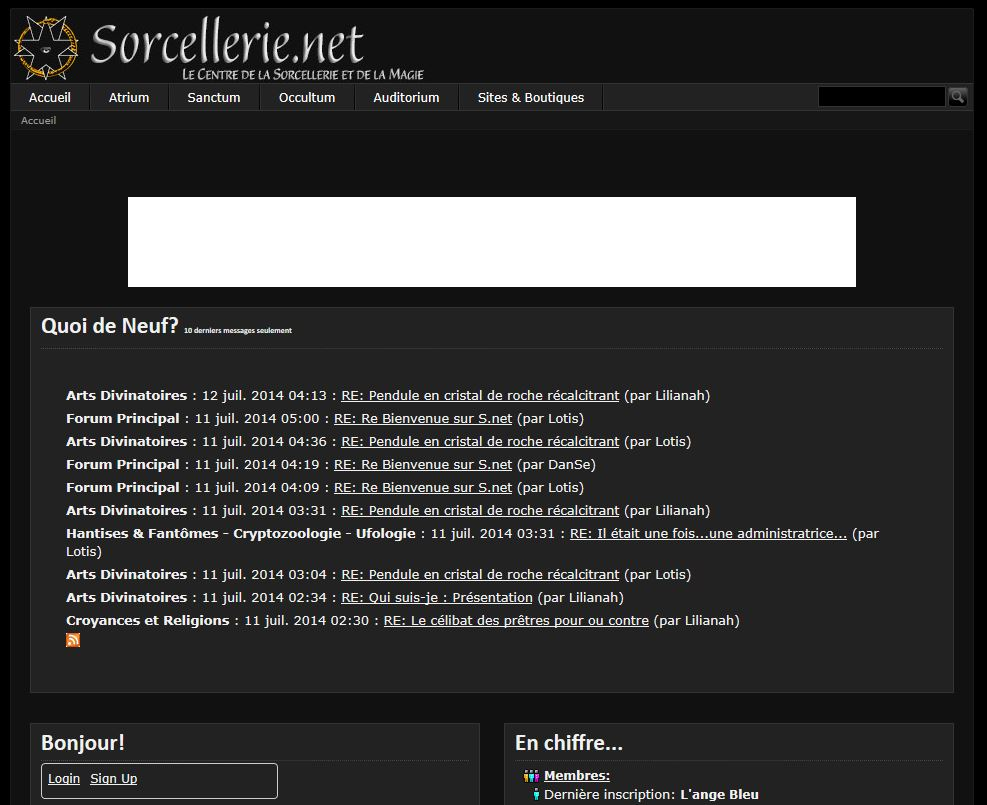 Sorcellerie.net 2014
